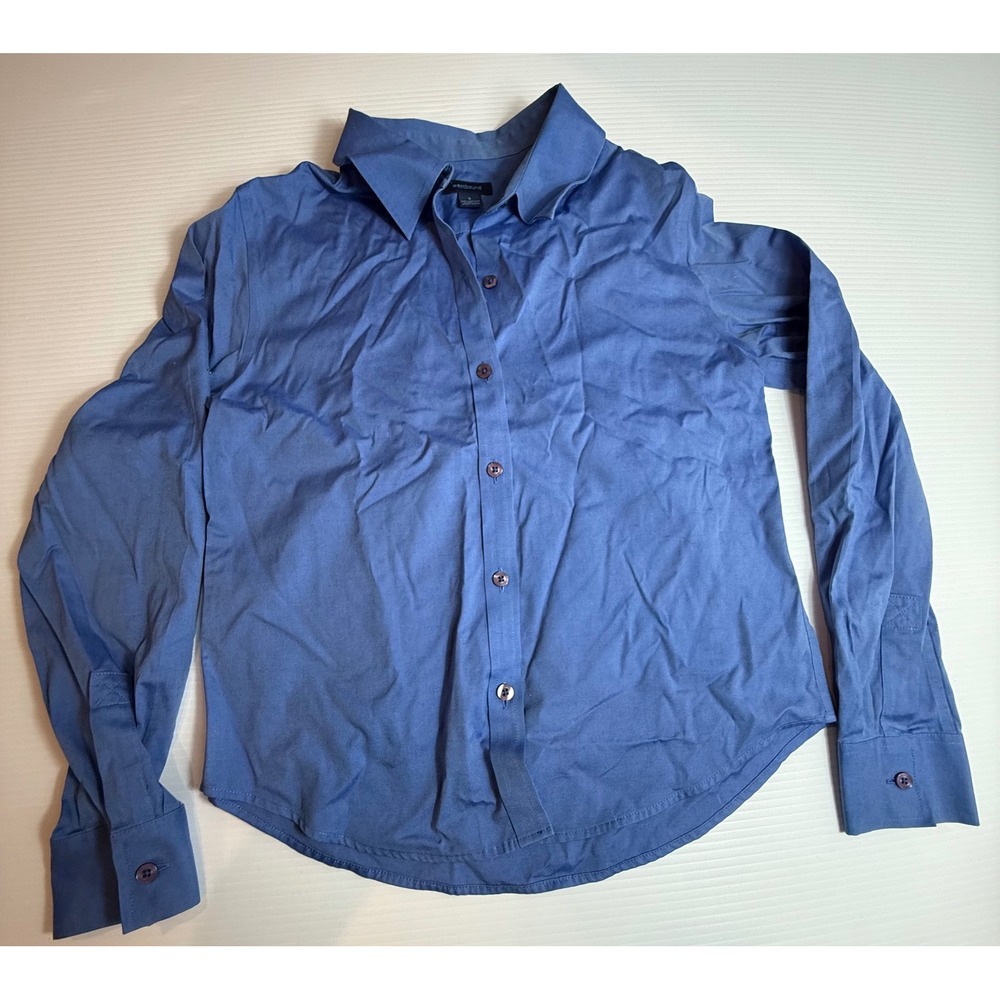 Westbound Women's‎ Button Down Shirt Long Sleeve Collared Top Business Casual